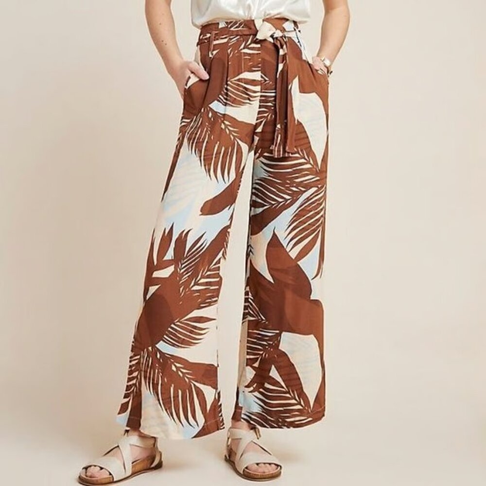 Anthropologie dRA Paradisas Wide-Leg Pants, Size M